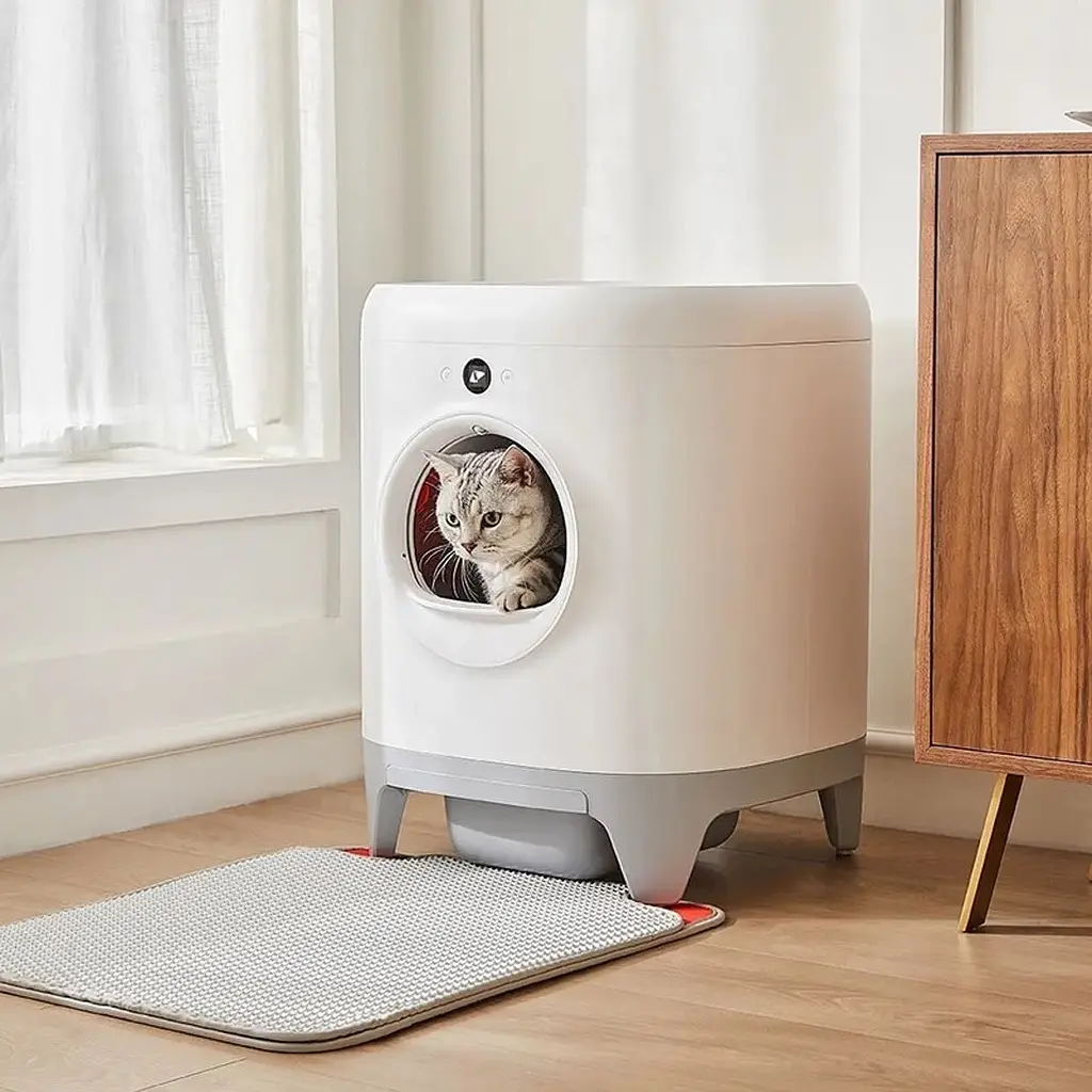Умный туалет для кошек Petkit Pura X Self-Cleaning Cat Litter Box [P9901] [108974] - фото 9