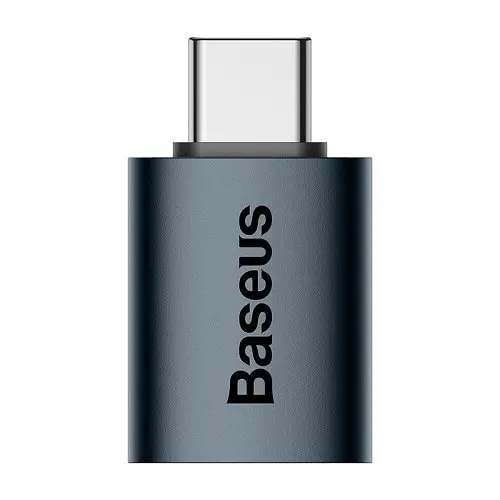 Перехідник Baseus Ingenuity Series Mini OTG Adaptor Type-C to USB-A 3.1 синій ZJJQ000003