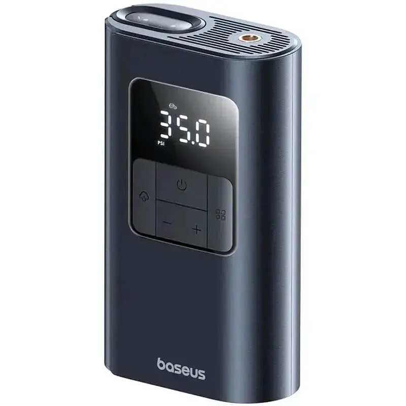 Компресор автомобільний акумуляторний насос Baseus PrimeTrip VA1 82W (C0119501) Super Mini Wireless Inflator 19-Cylinder - фото 2