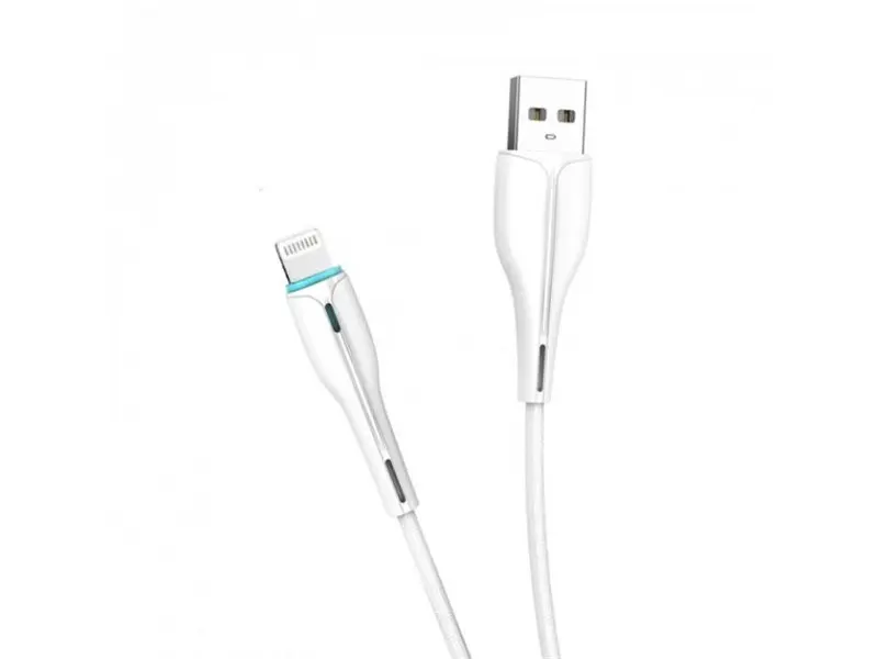 Кабель SkyDolphin S48L USB to Lightning 1m White (USB-000423) - фото 2