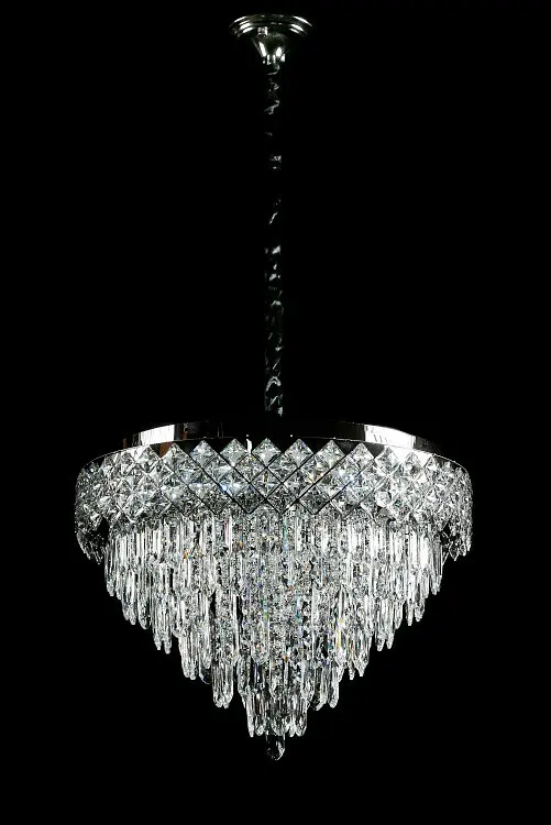 Кришталева LED люстра Splendid Ray L9041/600/1 LED (CH+Clear) - фото 2