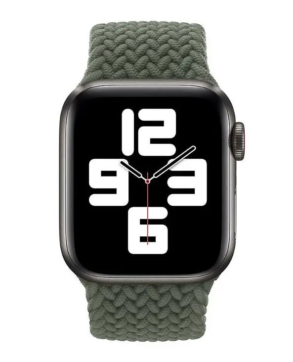 Ремінець Braided Solo Loop Band для Apple Watch 42/44/45mm Inverness Green Size 8 160mm [56261] - фото 2
