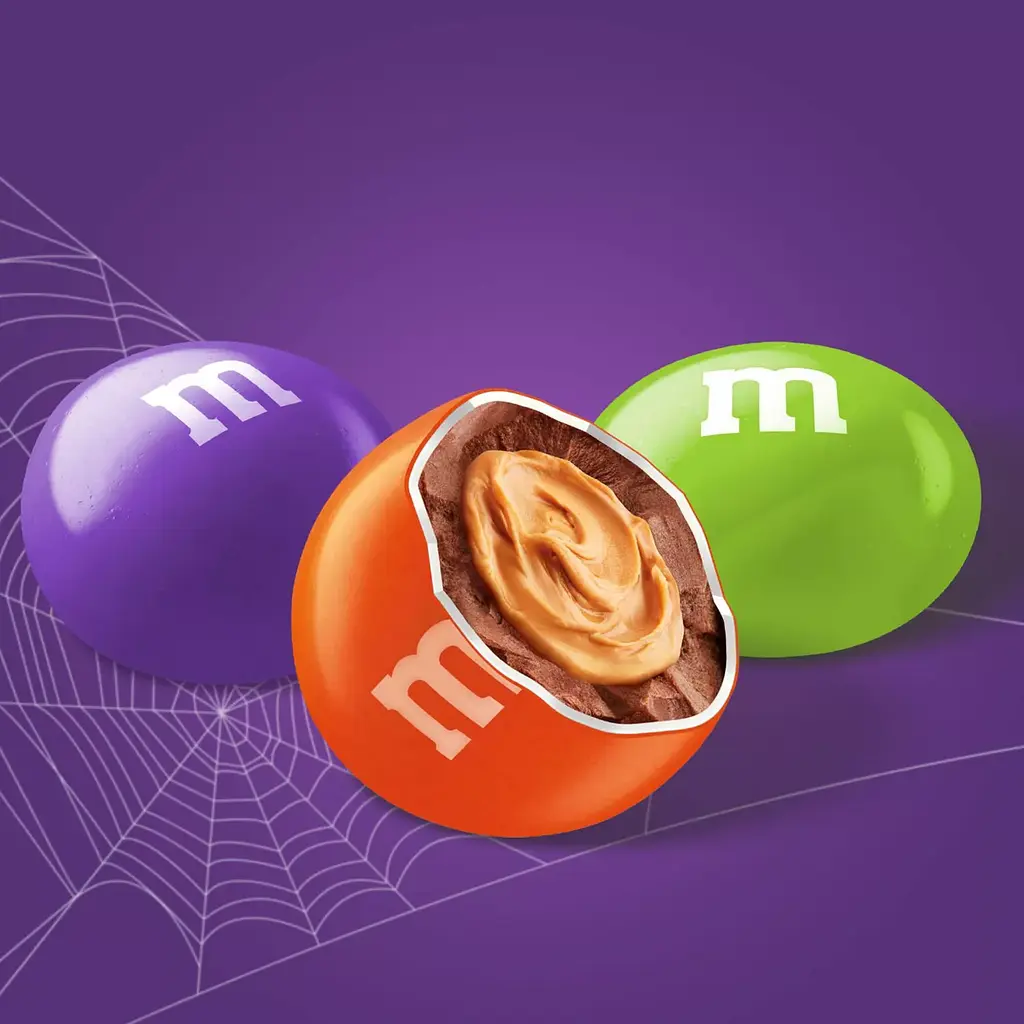 Драже M&M's Halloween Goul's Mix Peanut Butter 260.8g - фото 3