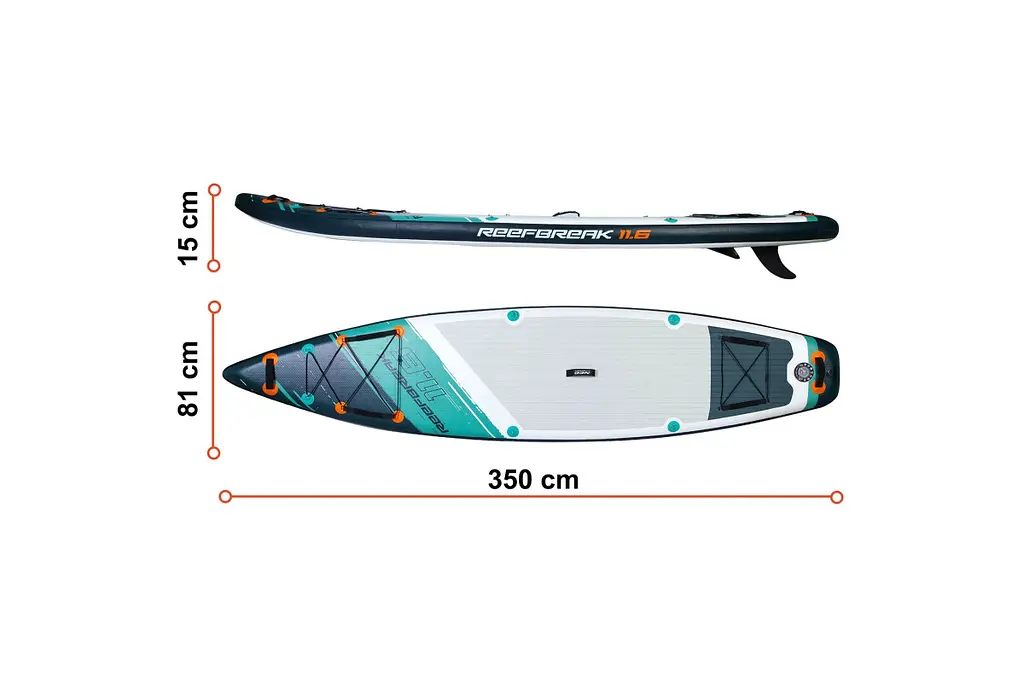 Надувна SUP дошка Neo-Sport Reefbreak 350 см (170302) - фото 4