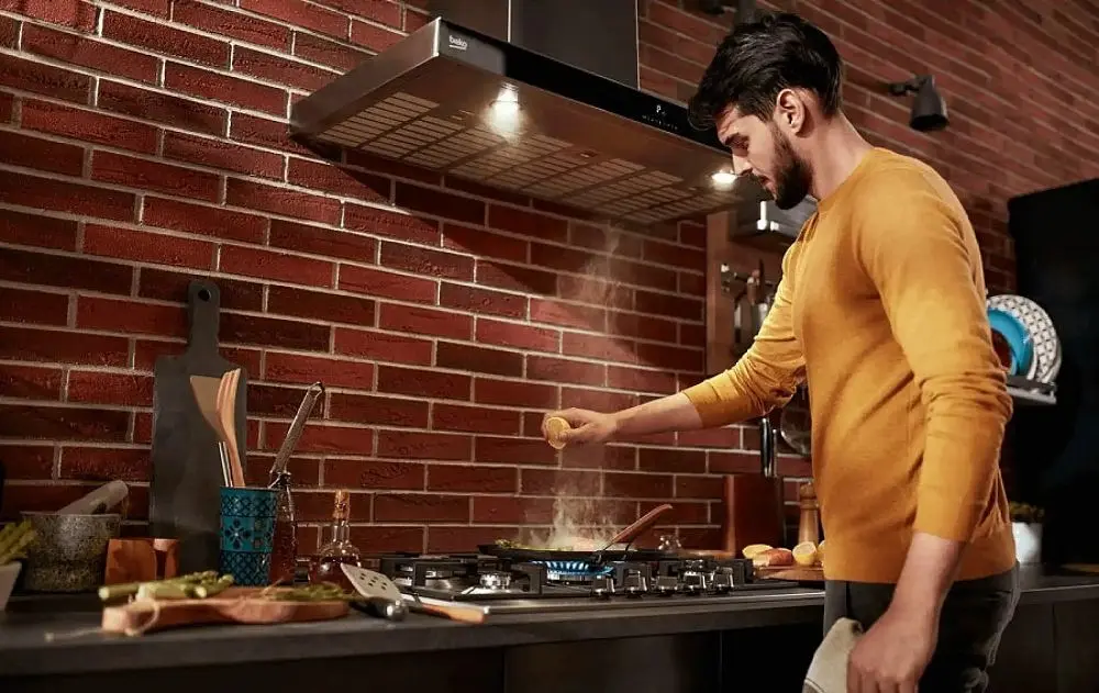 Витяжка Beko телескопічна 60 см 483 м3г нержавіюча сталь - фото 2