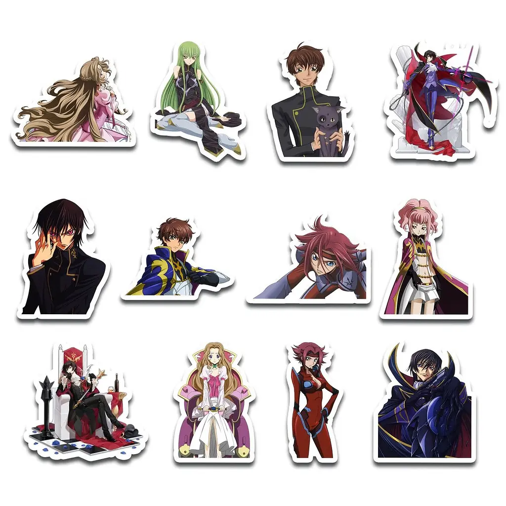 Стикерпак GeekLand Code Geass 45 штук (SP CG 01) - фото 4