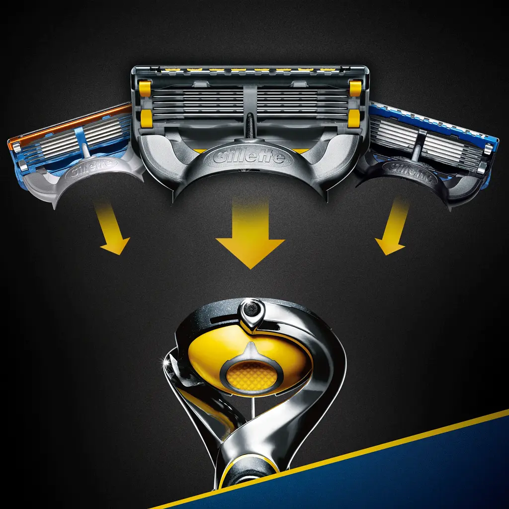 Змінні картриджі для гоління Gillette Fusion5 ProShield, 4 шт. - фото 5