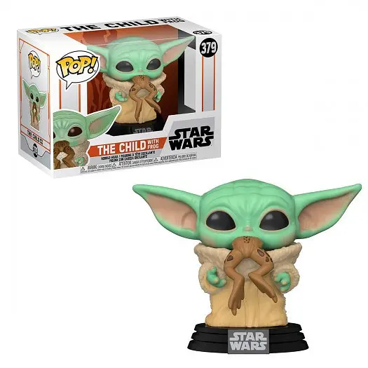 Колекційна фігурка Funko POP! серії Мандалорець - Малюк з жабою - фото 3