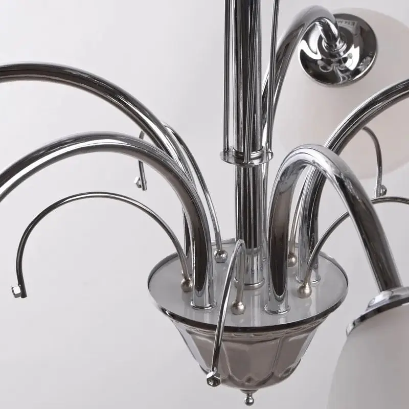 Люстра подвесная Brille флористика E14 40W CH (LK-332S/5) - фото 4