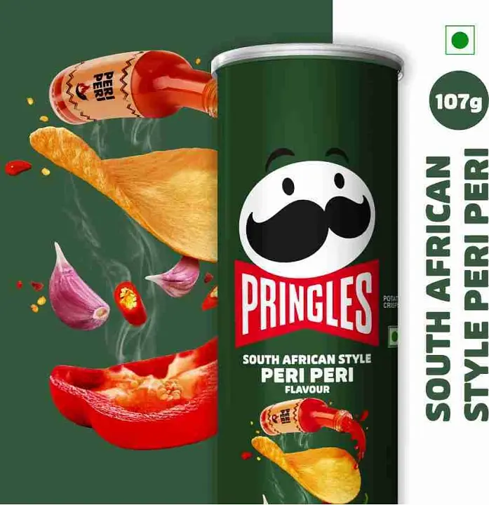 Чіпси Pringles South African Style Peri Peri 102 г - фото 2