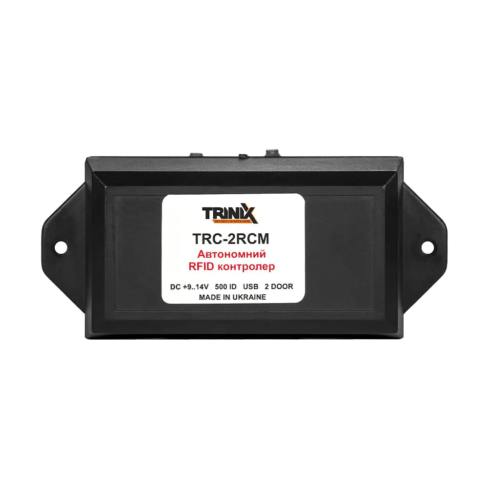 Контролер автономний для 2 дверей Trinix TRC-2RCM 2 реле (71-00026) - фото 4