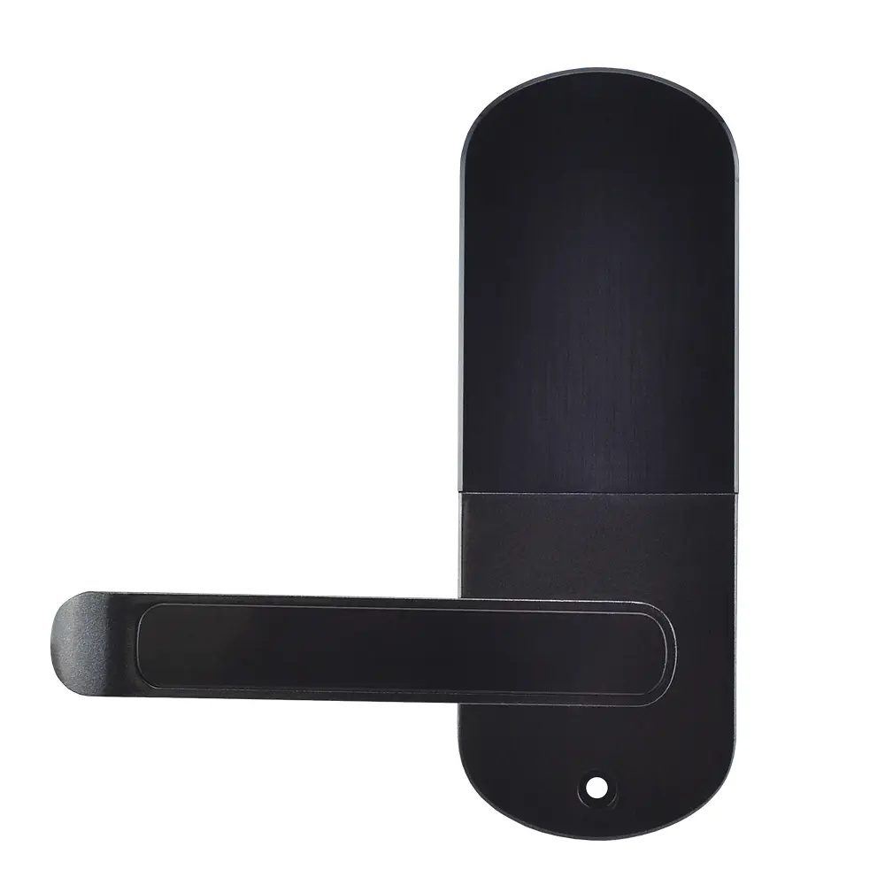 Замок біометричний автономний Trinix TRL-5107BTF Black Right з Bluetooth, зчитувачем відбитків пальців і карт Mifare (65-00024) - фото 4