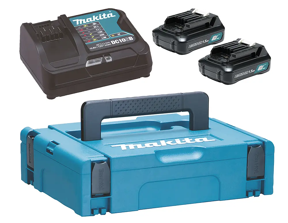 Набір акумуляторів BL1016 та зарядний пристрій для продукції Makita CXT (197652-7) - фото 2