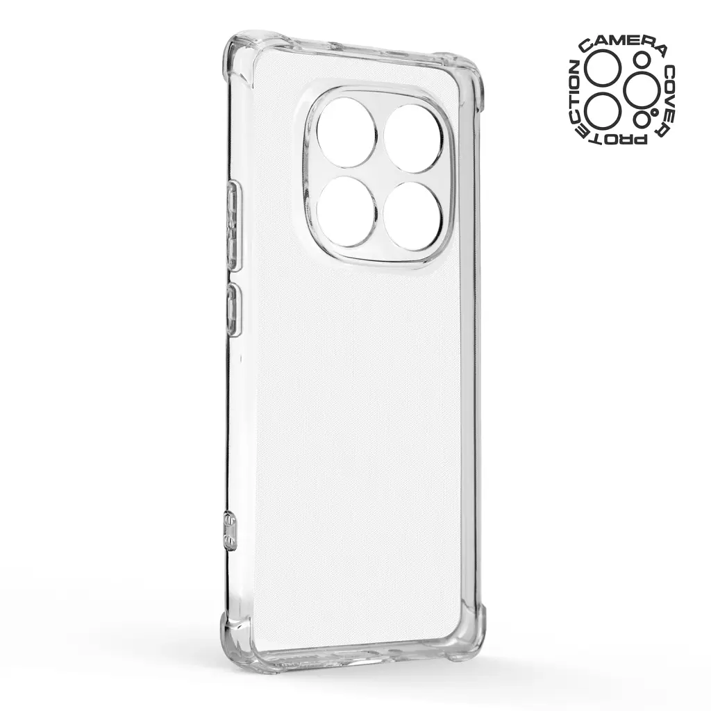 Чохол ArmorStandart Air Force для Xiaomi Redmi Note 14 Pro 5G / Poco X7 Camera cover Clear - фото 2