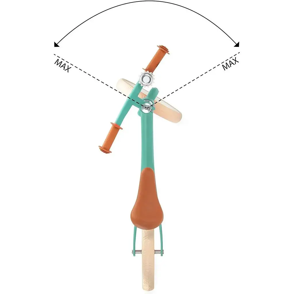 Біговел Kinderkraft Fly Plus зелений (00-00304100) - фото 7
