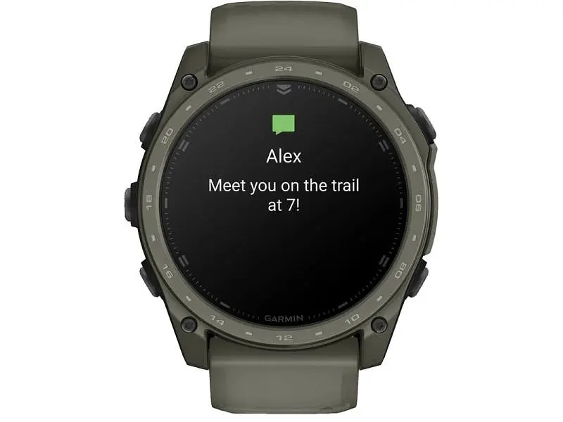 Смарт-годинник Garmin tactix 8 - 51 mm AMOLED Cerakote Olive w. Applied Ballistics Ultralight (010-04553-11/10) - фото 2