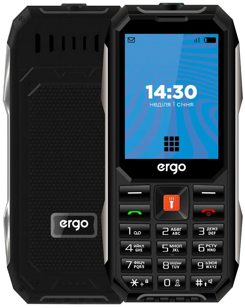 Мобільний телефон Ergo E283 Black