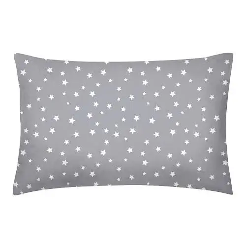 Комплект постільної білизни Cosas євро з простирадлом на резинці GREY STARS 200 x 220 см (StarGW_El-Rose_200) - фото 3