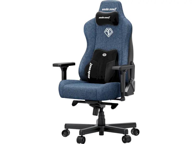Комп'ютерне крісло для геймера Anda Seat Kaiser 3E XL Fabric Dark Blue (AD23YC-XL-09-S-CF-S01) - фото 6