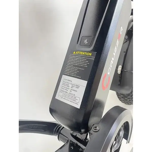 Електровелосипед Cruzzer V8 фетбайк mini задній привід 750W 48V 18Ah - фото 13