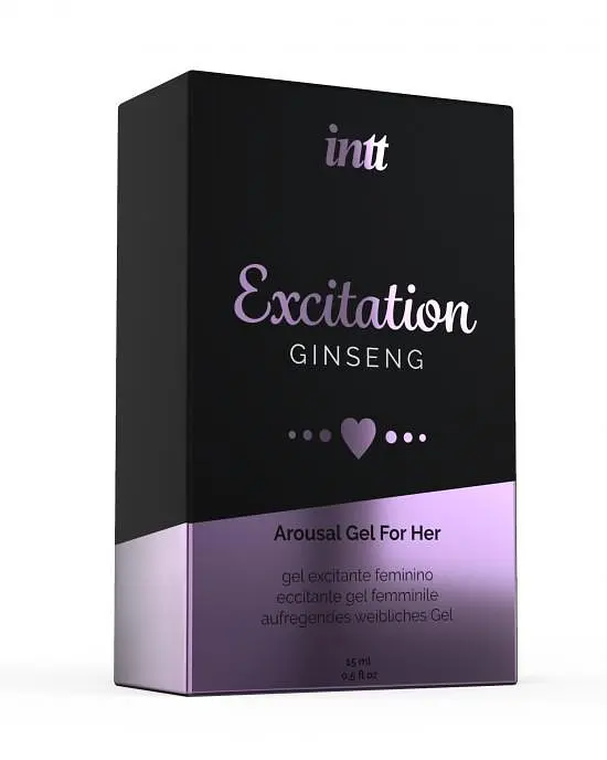 Збуджуючий гель для жінок Intt Excitation Ginseng 15 мл - фото 3