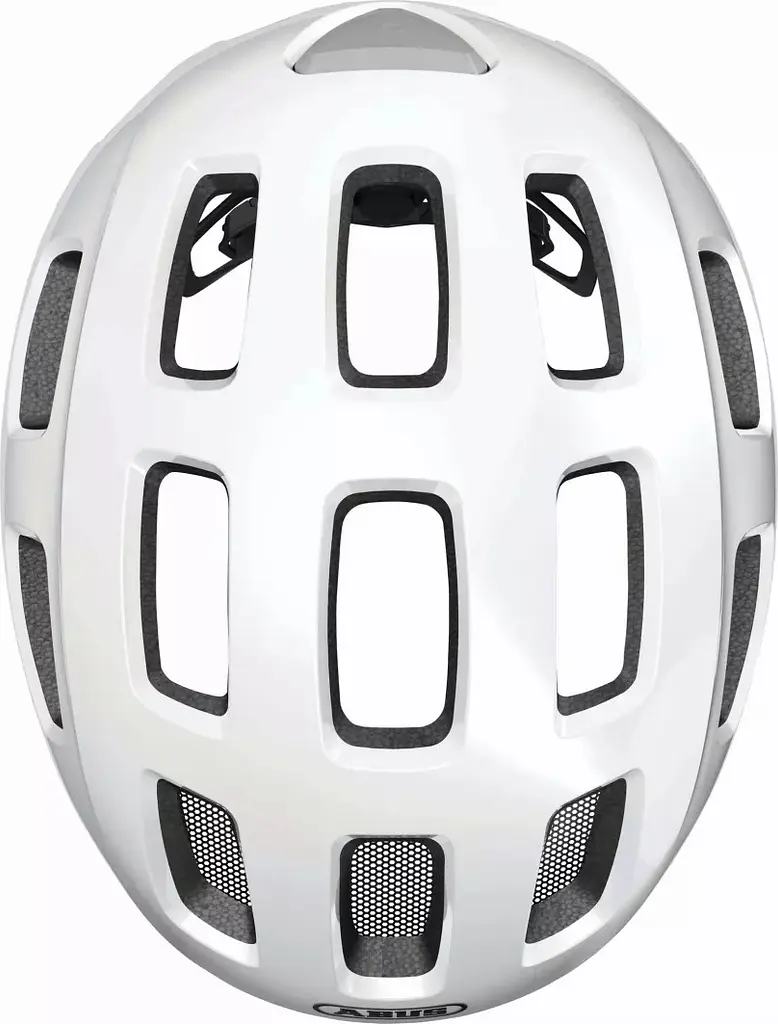 Велошолом Abus Youn-I 2.0 M Pearl White (1007-401534) - фото 3