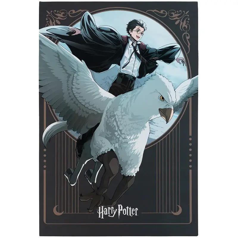 Блокнот А5 50арк. кліт. тв. обкл. Harry Potter №HP25-194-2/Kite/ - фото 4