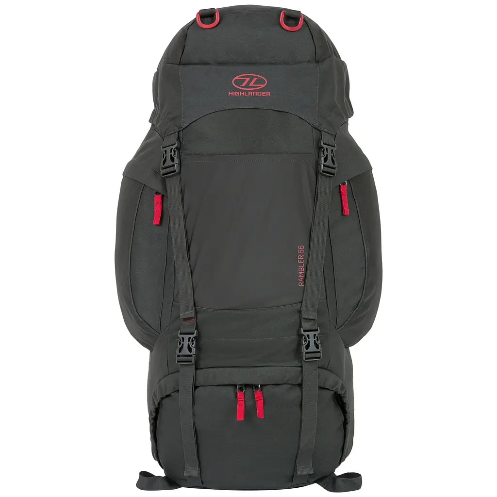 Рюкзак туристичний Highlander Rambler 66 Charcoal (RAM066-CH) - фото 3