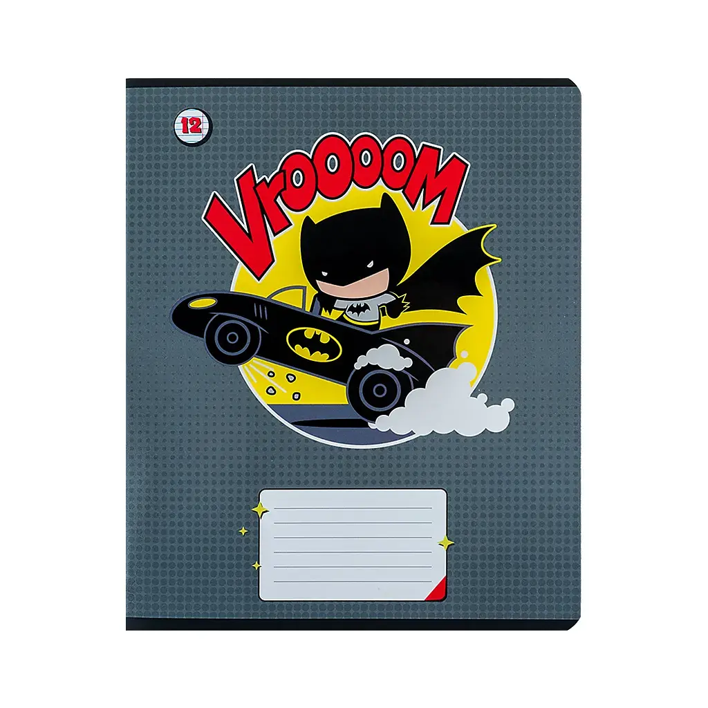 Зошит Kite DC Comics 12 аркушів, лінія (DC24-234) - фото 4