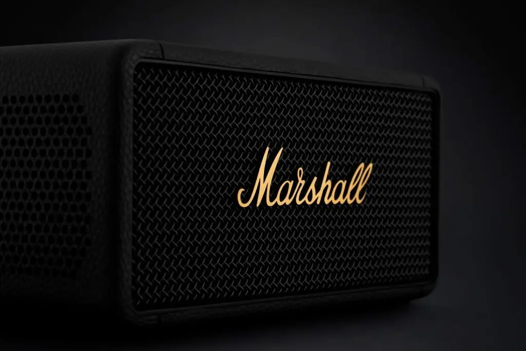 Портативна акустика Marshall Middleton Black and Brass (1006034) [89011] - фото 7