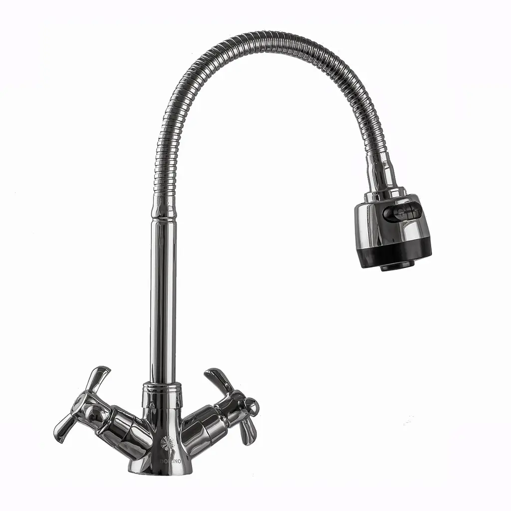 Змішувач для кухні Domino DK-H1-2N-103MA Хром - фото 2