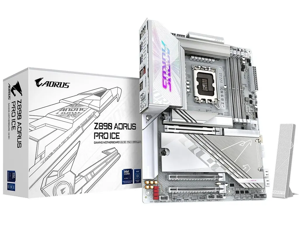 Материнська плата Gigabyte Z890 AORUS PRO ICE (Z890 AORUS PRO ICE) (Socket 1851, Intel Z890, ATX) - фото 7