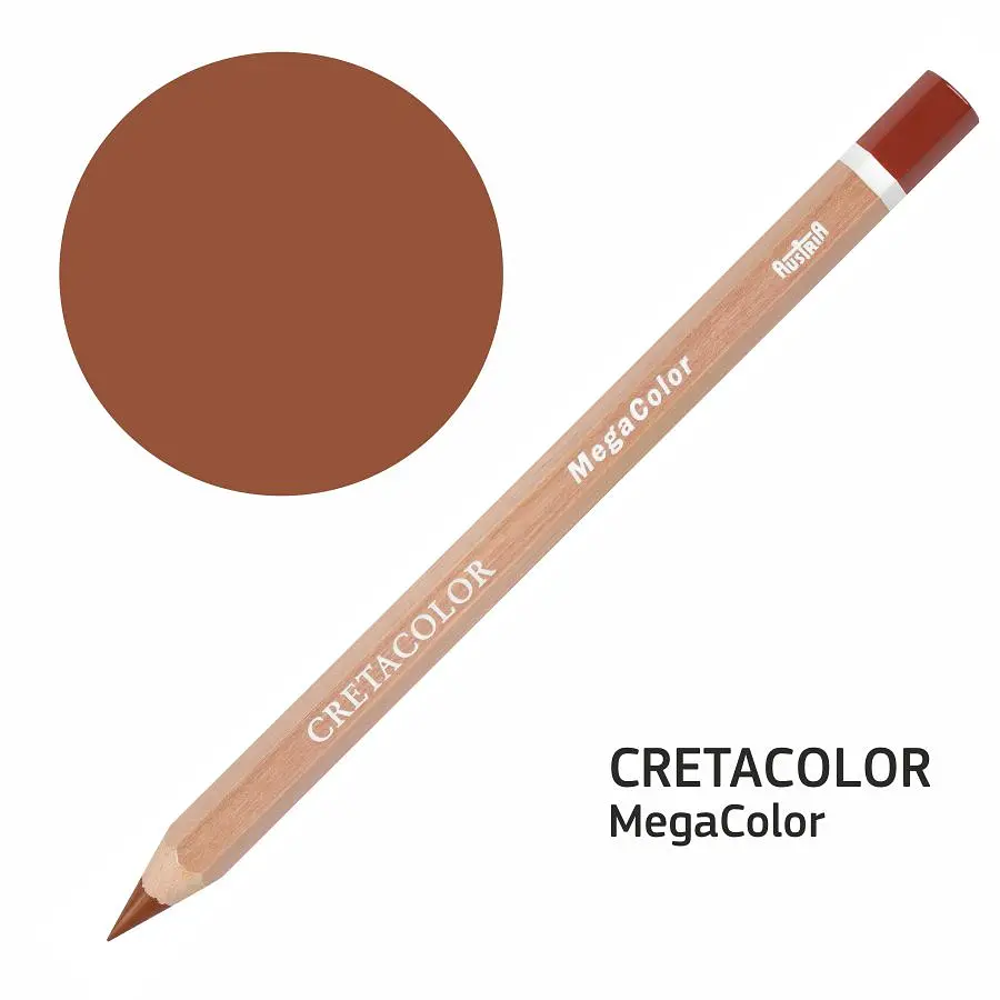 Олівець кольоровий Megacolor Червона англійська (29209) Cretacolor (9014400292911)