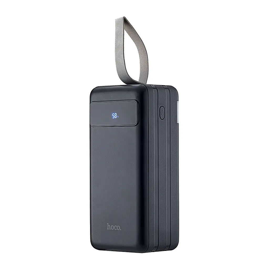 Портативний акумулятор Hoco J86B Electric 22.5W fully compatible power bank 60000mAh Чорний - фото 3