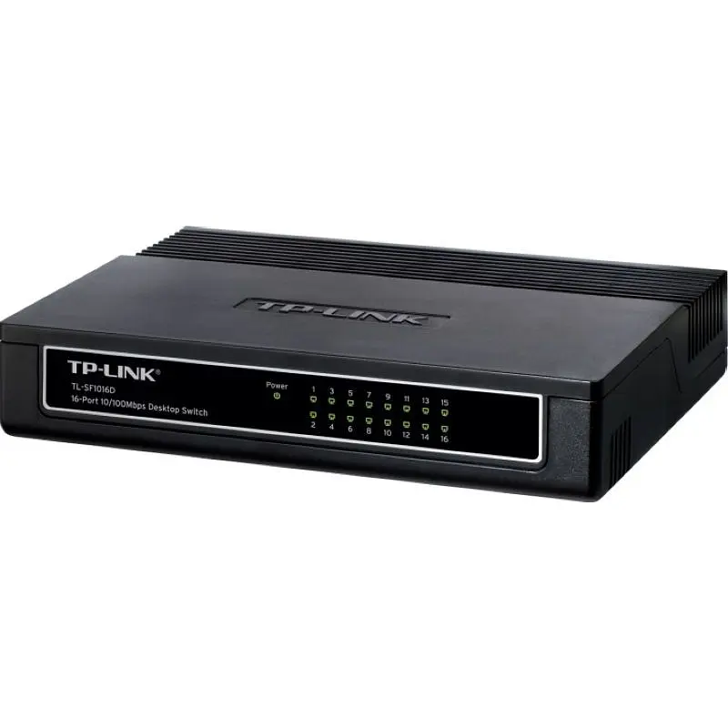 Комутатор TP-Link TL-SF1016D некерований настільний комутатор - фото 2