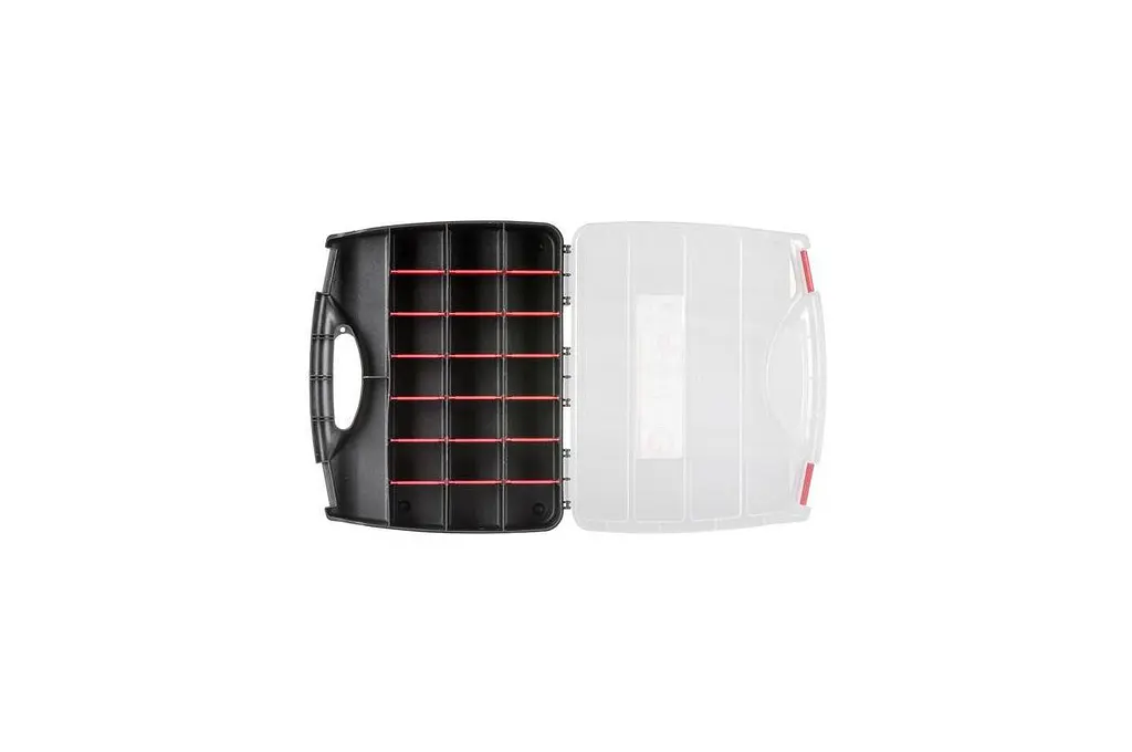 Органайзер для зберігання дрібних деталей з ручкою Intertool BX-4002 15" 380 х 310 х 60 мм - фото 5