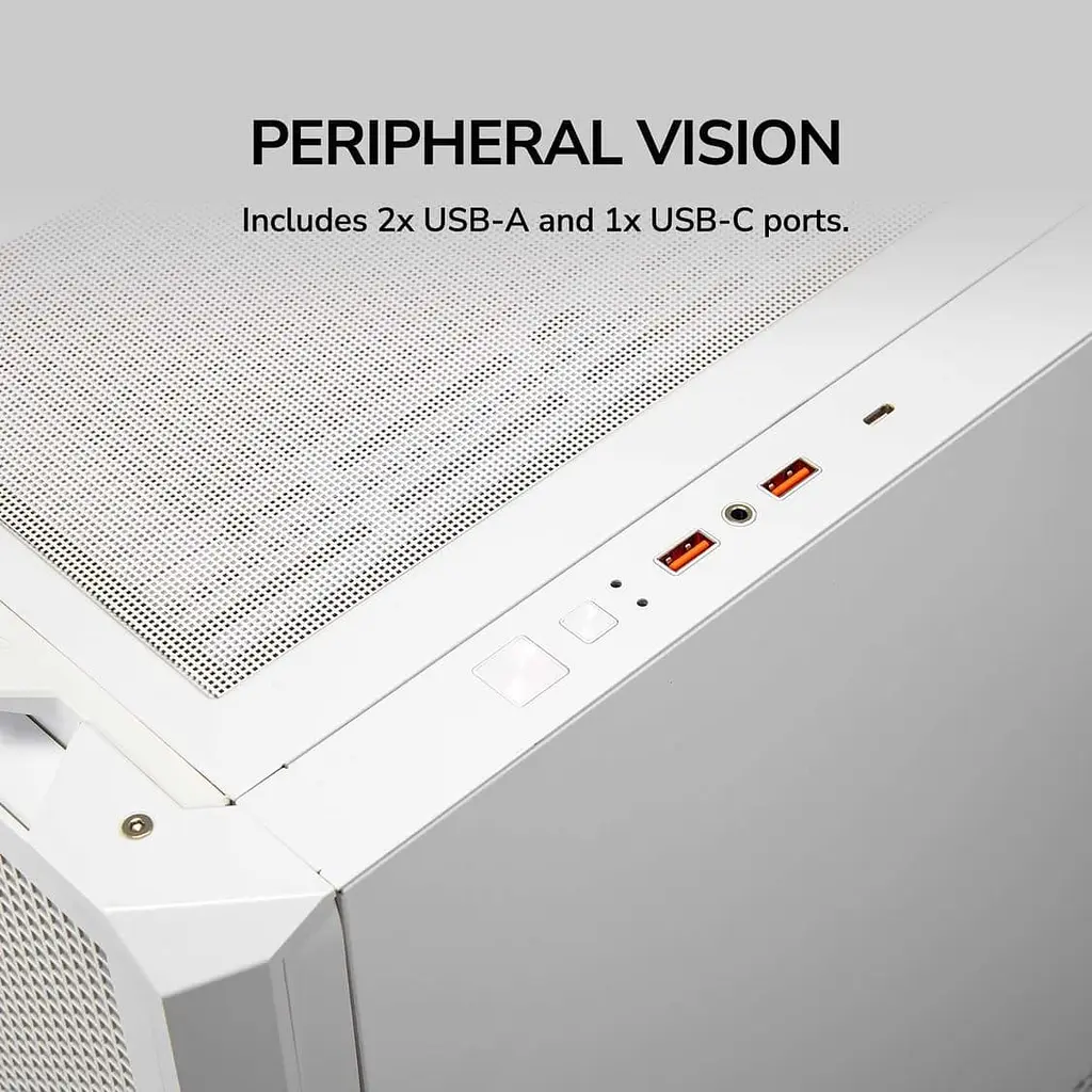 Корпус Cougar MX600 RGB, білий (MX600 RGB (White)) - фото 10