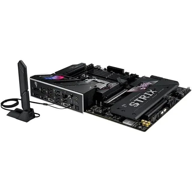 Материнская плата Asus Rog Strix B850-E Gaming WIFI sAM5 B850 4xDDR5 M.2 HDMI DP USB Type-C WiFi BT ATX - фото 10