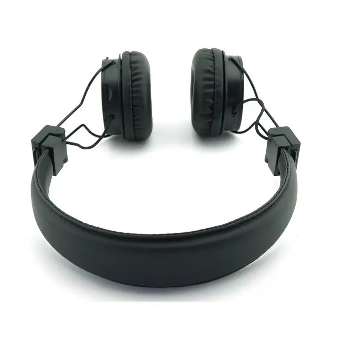 Бездротові навушники з оголов'ям чорні з MP3 плеєром Bluetooth NIA-X3 - фото 8