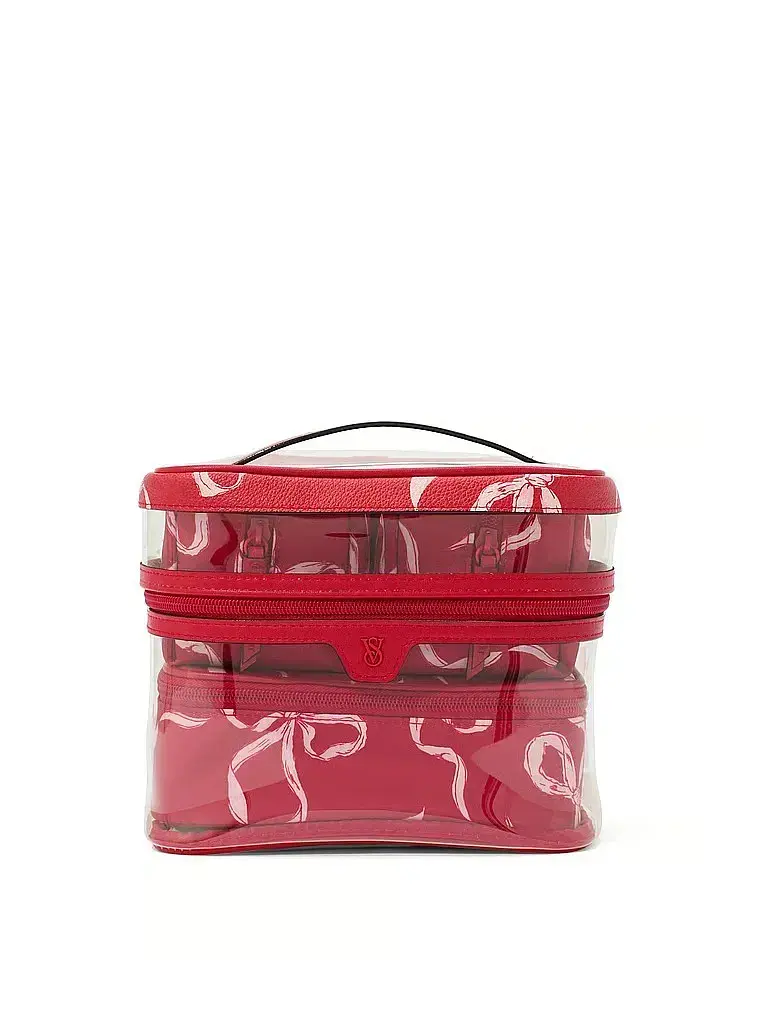 Косметичка Victoria's Secret 4-Piece Makeup Bag Set - фото 3