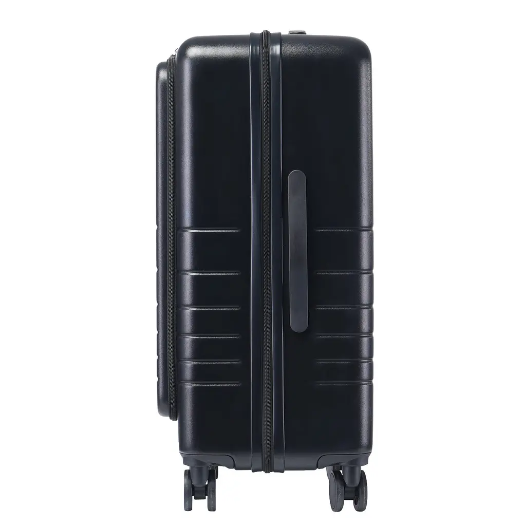 Валіза Semi Line 24 дюйми (M) T5964-3, ABS, з USB-зарядкою та відділенням для ноутбука, ручна поклажа, чорний - фото 3