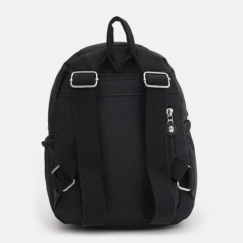 Жіночий рюкзак Monsen C1KP9282bl-black 27х21х10 см Чорний - фото 4