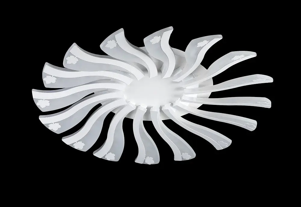 Люстра стельова LED Splendid Ray LK39264/16 SMALL, 96W, білий, 16 ламп, 55 см, сучасний стиль - фото 5
