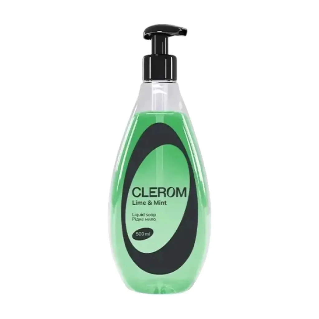 Рідке мило Clerom Lime and mint 500 мл (4820287020227)