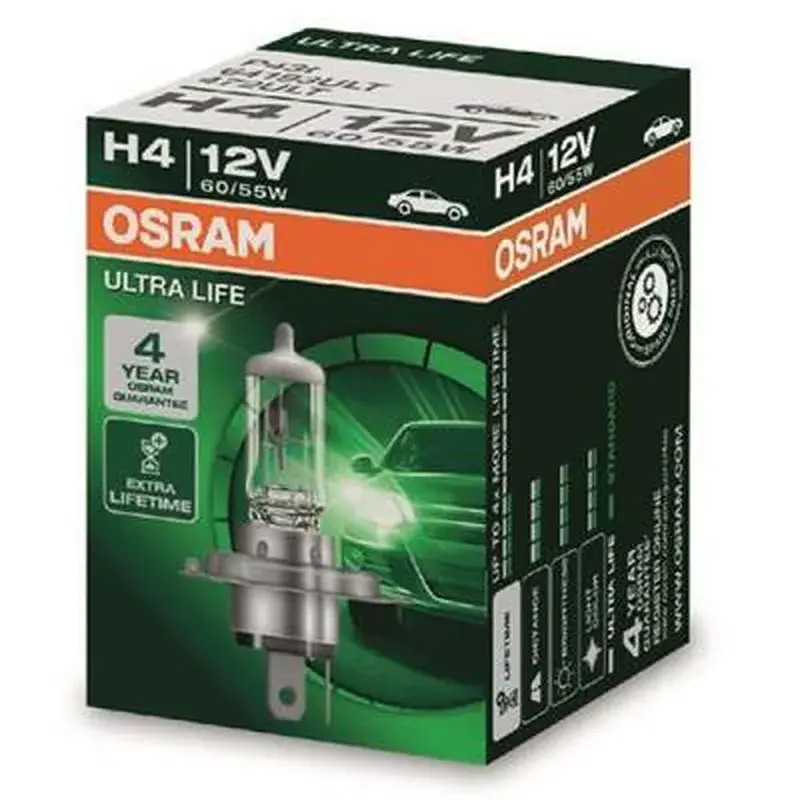 Автолампа Osram галогенова 60/55W (OS 64193 ULT) - фото 2