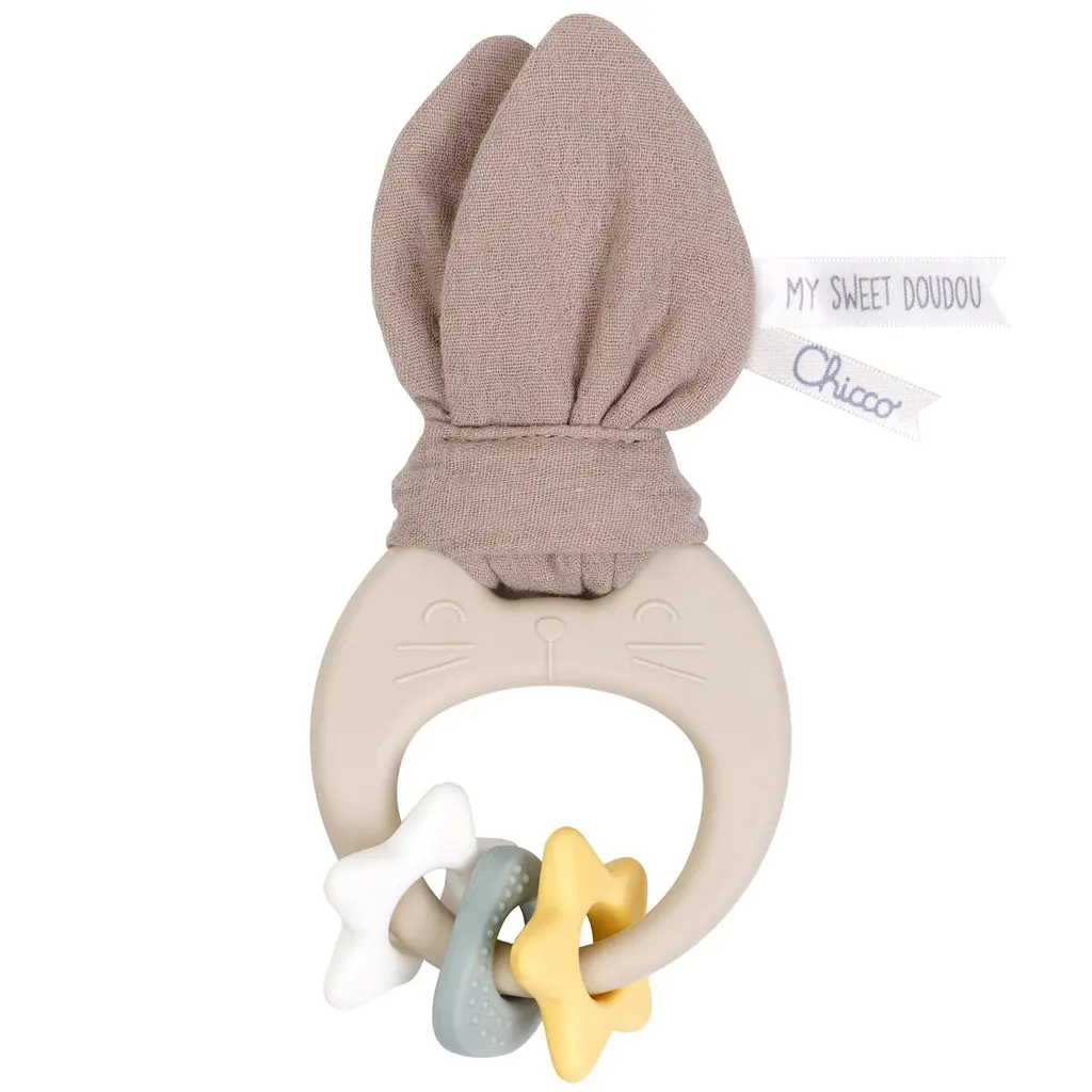 Іграшка-прорізувач для зубів Chicco DouDou Зайченя (12204.00)