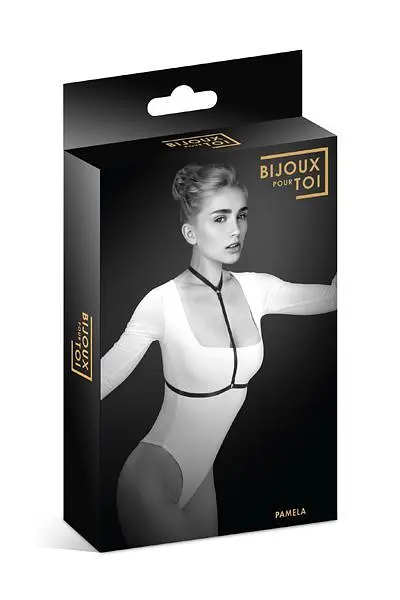 Портупея на груди з еластичного поліестеру Bijoux Pour Toi Pamela - фото 3