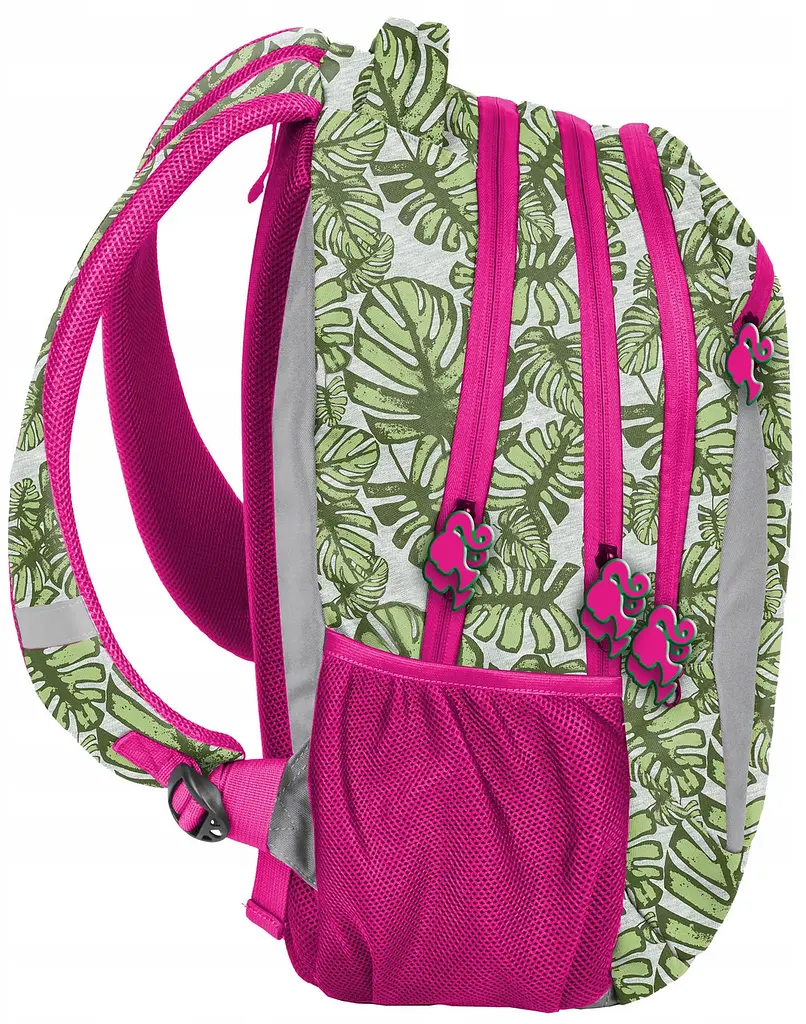 Рюкзак жіночий Paso Barbie Tropical Leaves BAL-2808 25L Різнокольоровий - фото 2