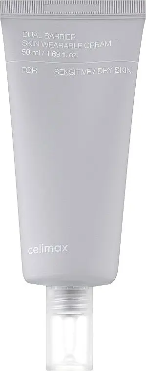 Легкий крем для обличчя із церамідами 50 мл Celimax Dual Barrier Skin Wearable Cream - фото 3