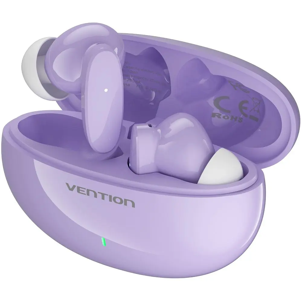 Навушники TWS Vention Elf Earbuds E01 Purple (NBFV0) - фото 2